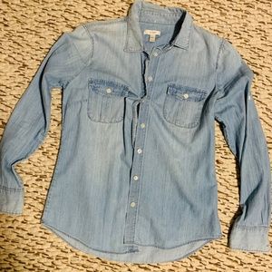 JCrew Jean Button Down